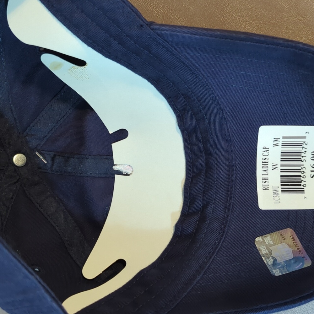 NFL Dallas Cowboys Authentic Headwear Women's Hat Blue With Pink Star Adjustable - Picture 8 of 10